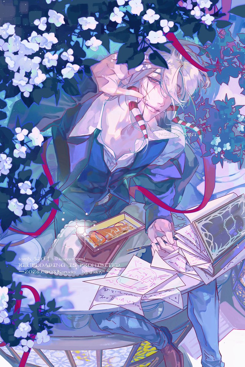 kazammmi_'s tweet photo. 🍯🍣🎂✨

#カルド・ゲヘナ生誕祭2026
#カルド・ゲヘナ誕生祭2026
#マッシュル https://t.co/THrnwUKZDD