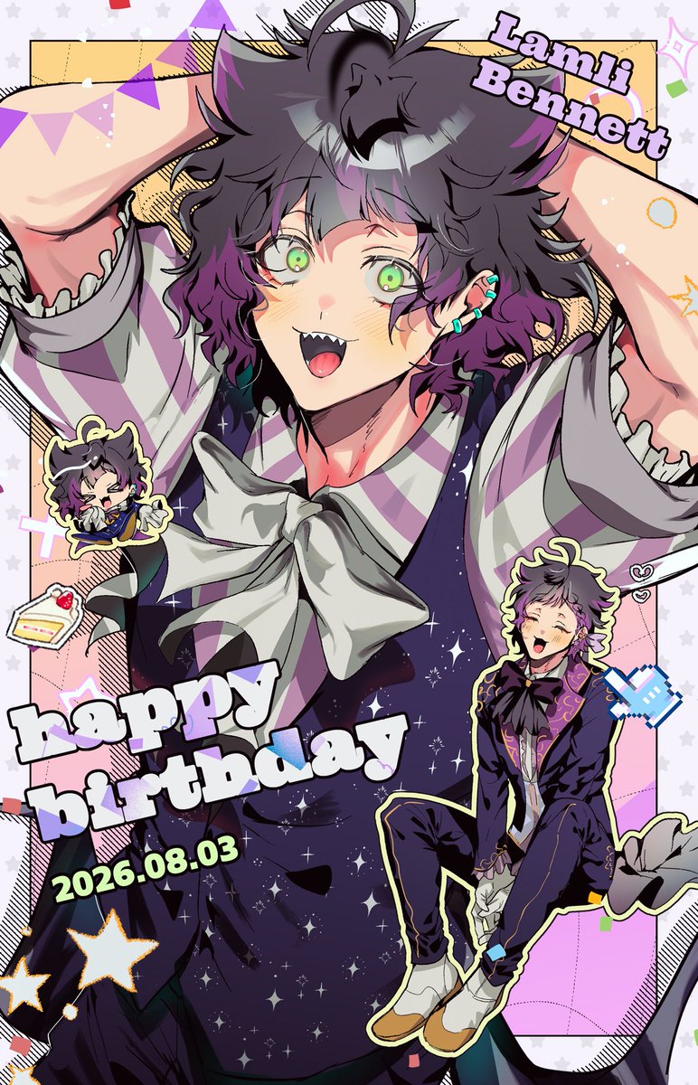 do_na_tu_Love's tweet photo. #ラムリ・ベネット誕生祭2026
#ラムリ・ベネット生誕祭2026

꙳⸜ 𝖧𝖺𝗉𝗉𝗒 𝖡𝗂𝗋𝗍𝗁𝖽𝖺𝗒  ⸝꙳ https://t.co/knx5OJidhv