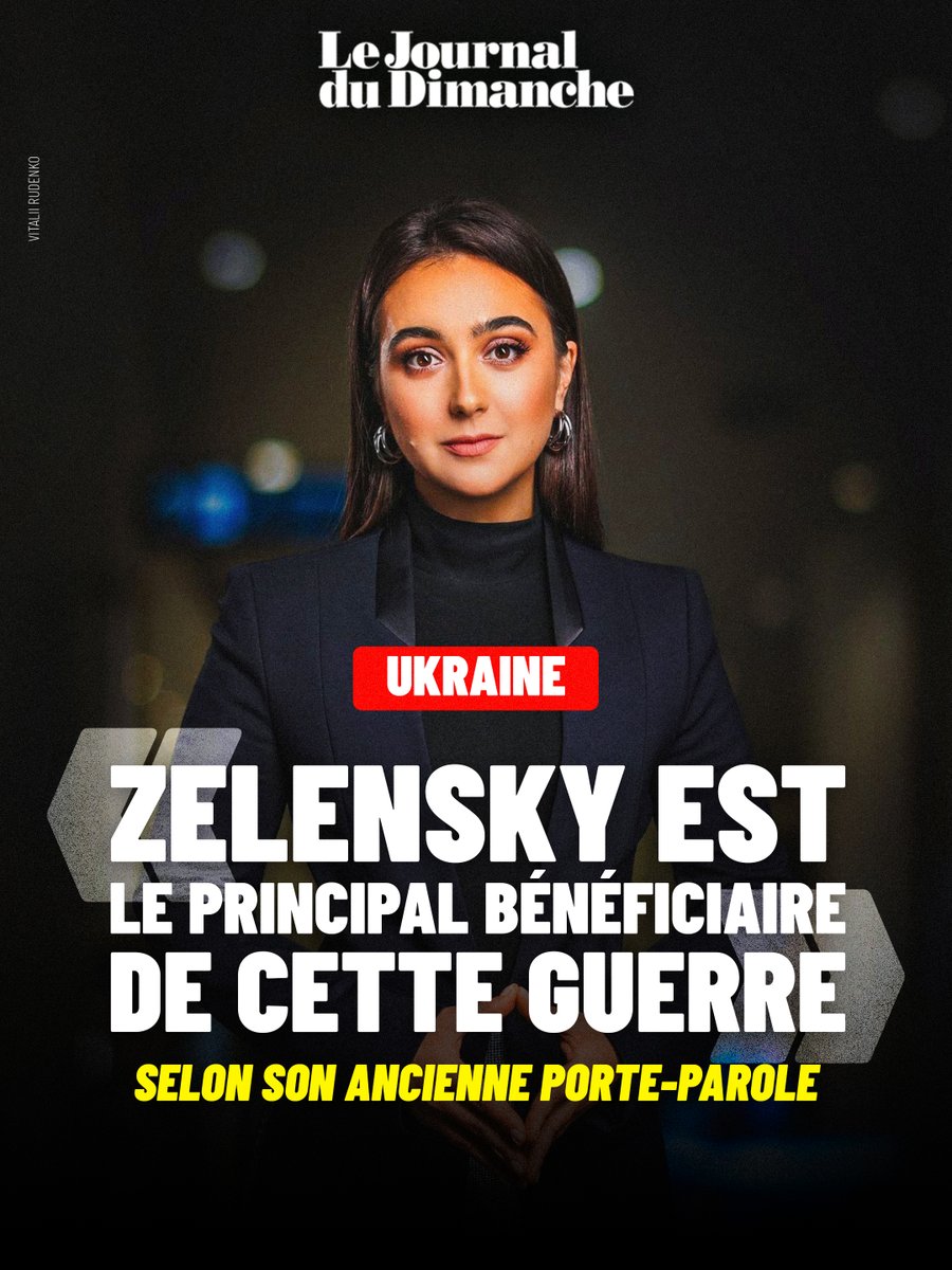 leJDD's tweet photo. EXCLUSIF. Corruption, dérive autoritaire : Iuliia Mendel, ex-porte-parole de Zelensky, se confie au JDD

🔗 Article JDD : https://t.co/HgLbizOEF8 https://t.co/cZNeyNOrLN