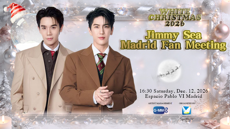 PanoSpotlight's tweet photo. 🔔 Fan Alert: Jimmy Sea Madrid Fan Meet ticket info
⏰ 16h30 (Madrid), Saturday, 12 December 2026
📍 Espacio Paul VI Foundation
💶 Net prices (euro):
L (420) - I (300) - G (100) - H (85) - T (50)
(Prices listed on ticketing platforms already include VAT; additional ticketing service fee will be added at payout)
🎟️Ticket sales start
1st sale (60% of each category)
L: 12h00 (Madrid) on Saturday, 8 August 2026
All: 13h00 (Madrid) on Saturday, 8 August 2026
2nd sale
TBD in September (40% of each category)
🔗Ticketing platforms
Billetto:
https://t.co/Yme0PD21c8
- Queue system will be enabled between 12h00-13h00 (Madrid), 8 August 2026. The order to enter the ticketing page will be automatically randomized once sales start.
- All categories of tickets available
- For L category, one account can buy one ticket; for other categories, one account can buy up to 3 tickets in each category per order
- Bank cards and PayPal accepted
Ticket Melon:
https://t.co/XXs0CSpUmI
- No queue system
- I, G, H, T categories available
- One account can buy up to 3 tickets per order
- Credit cards and Google Pay accepted
Please be aware: name check will be enforced on L tickets during check-in. L ticket transfer needs to be requested, reviewed and approved.
#JSFMMadrid
#JimmySea #jimmyyjp #sea_tawinan
@jimmyyjp_ @Sea_tawinan
