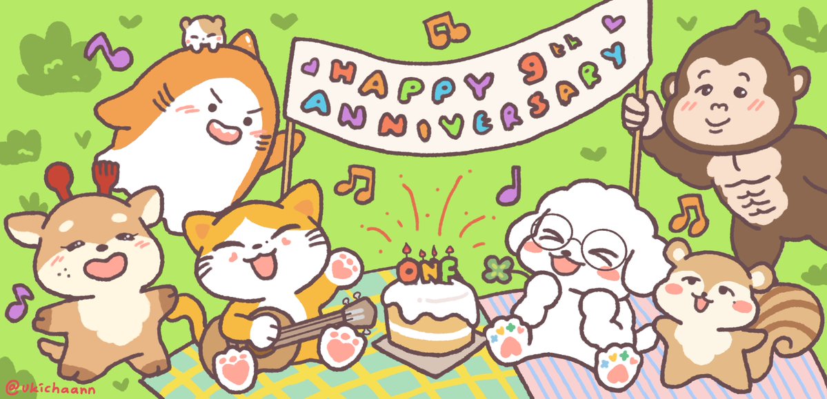 ukichaann's tweet photo. 온앤오프 데뷔 9주년 축하해요~🥳🍀

#온앤오프_빛나는_9번째여름
#LightsOn_ONF_9th #온앤오프 #ONF https://t.co/yYOsOKvXN6