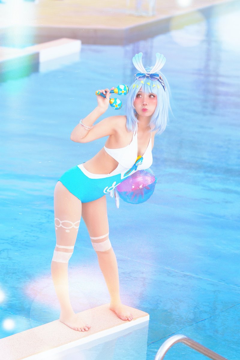 shana_626's tweet photo. 【cosplay】
🩵ムアラニちゃん💙
原神で1番大好きな女の子🐠お誕生日おめでとう！！！🎉友だち想いでまっすぐなところ、明るくて正義感あふれるところ、にっこり笑顔が可愛いところ！！全部大好きだよ！！☺️

photo/さくらぎさん@sir_craggy 
いつも素敵に撮ってくれてありがとう✨ https://t.co/t2DBqObNd6