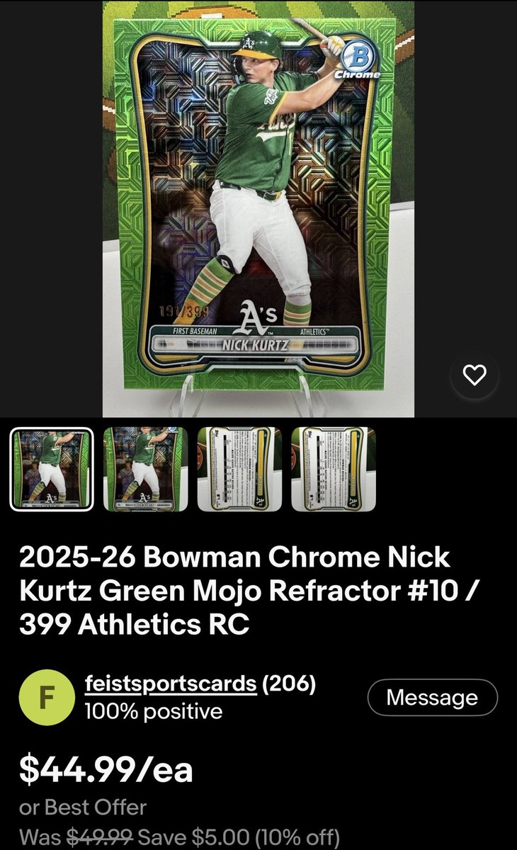 FeistSportsCard's tweet photo. ￼🚨 Weekend Sale! 🚨￼

Everything in my store is 10% OFF now through August 2nd.

Sports cards, comics, memorabilia—if you’ve been watching something, now’s the time.

Follow @FeistSportsCard for my current listings and check out my page in the link below.

@FeistSportsCard Main: 

🔗 https://t.co/fMYPRKU7F4

#TheHobby #SportsCards #eBay
#thehobby #thehobbyfamily #TBBCrew