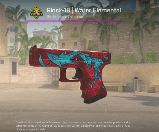 CsgoAsylum's tweet photo. Glock-18 | Water Elemental $30 | 36hs 🎀

— RT &amp; Follow @CsgoAsylum 
— Like https://t.co/XjWL0FfJWT (Show prof 🫣)
— SEE ALL (the video have subtitles or can it be viewed in the background) https://t.co/vf7hp0uKz6
