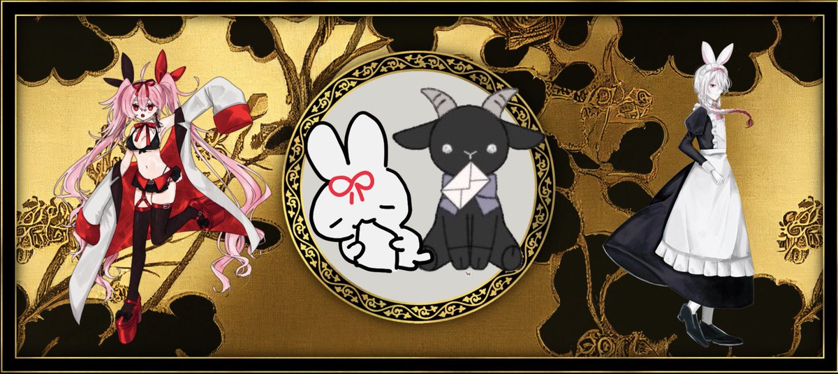 harui_TRPG's tweet photo. CoC【Lyme Lime Lieme】

KP ツノさん⬜️

HO主人　ﾊﾙｲﾁｬﾝ / 春衣🐰
HO従者　霞未ヶ苑 白緋 / のきこ🐐

エンドA　両生還 https://t.co/4YtnukZwF4