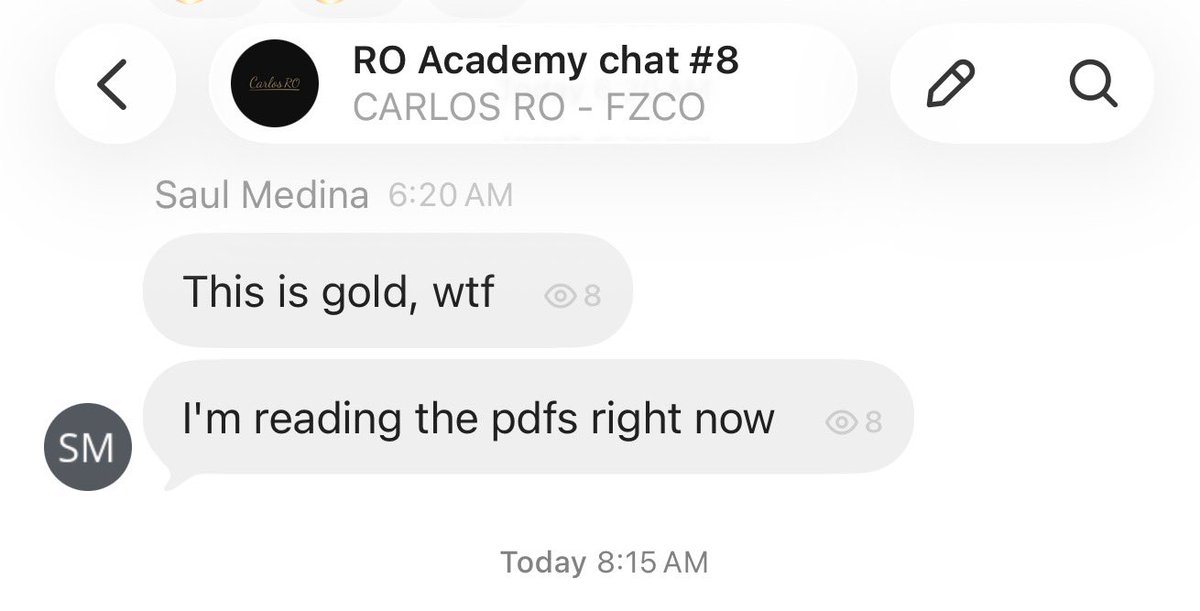 Carlos_ROcelote's tweet photo. RO Academy

start making money online from the very first weeks with us - or get all your money back

all slots already filled

dm me for waitlist https://t.co/DAhDTtAbMi