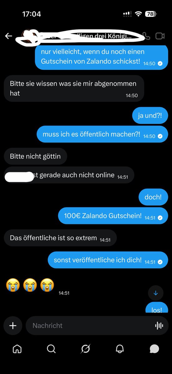 itslaprivate's tweet photo. @devphil1980 
Witz des Tages der Typ.. 😂😂😂
#paypig #zahlschwein #findom https://t.co/lOxqDcYwYC