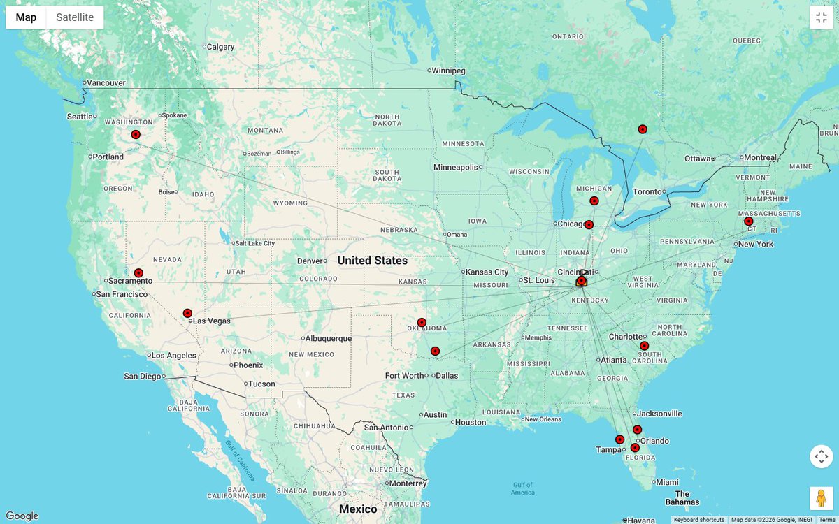 N4JAW's tweet photo. A Sunday morning break in terrestrial weather but not #spacewx made #AmateurRadio #HamRadio #HFband conditions wonky but allowed for a few #WSJTx #FT8 contacts on 40,20, 17 and 15 meters. https://t.co/ObOMxqcX7A