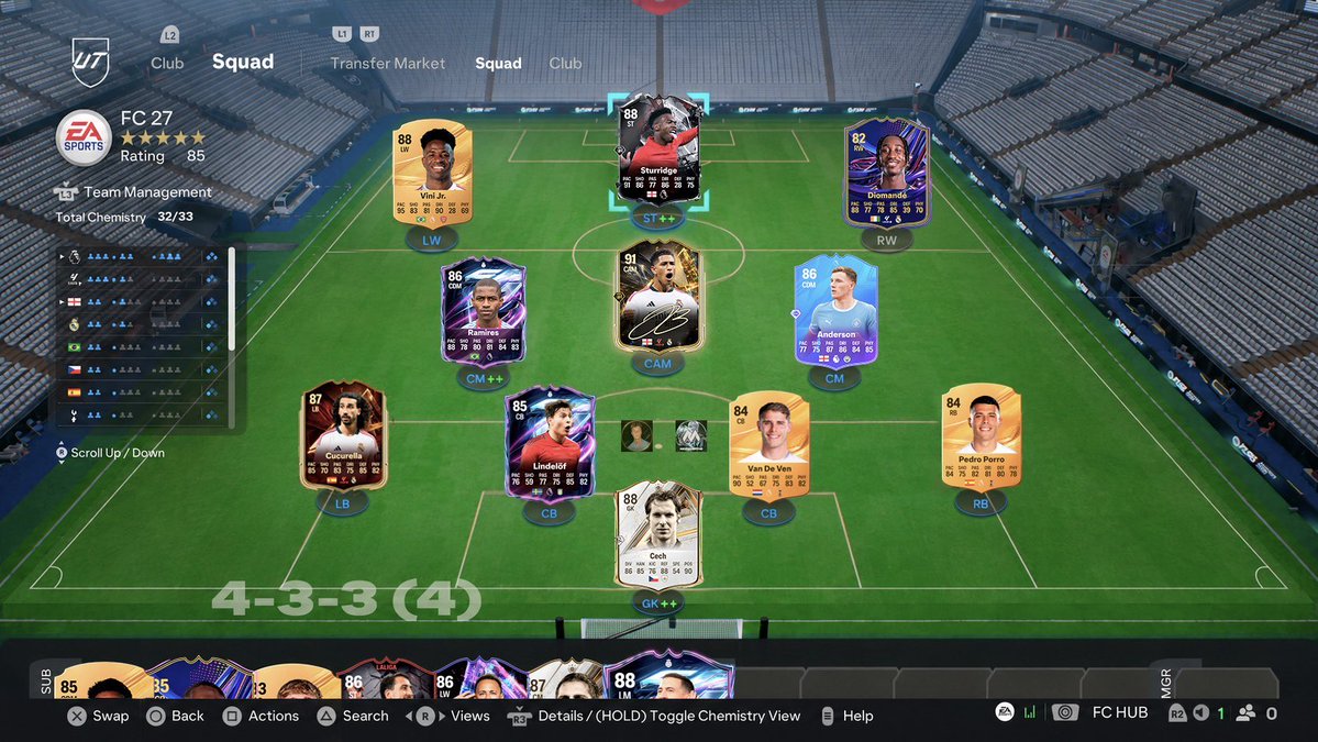 drstvv's tweet photo. بداية FC27 > اي لعبة في التاريخ

ما تدري وش تركز عليه
تشوف تشكيلتك وحظك السيء في الباكات 
ولا تشوف التمساح يهبد لك بالتجاره
وابو عبير يطبل للاعب ريت 72 بس 5 مهاره
او جلوري طلعوا له خمسه ايكون بدون تصوير
ولا تنتظر مقطع ابو نايف وشرح الكورنر

تنتظرنا زحمه ممتعه ❤️❤️ https://t.co/AHBoqIjNVj