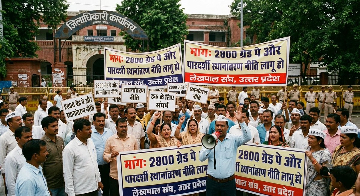 vikasa21's tweet photo. #लेखपाल_की_मांग
1.मंडल स्थानांतरण लागू करो।
2.DPC पदोन्नति सूची तत्काल जारी करो।
3.2024 भर्ती परीक्षा  परिणाम  घोषित करो।
   @CMOfficeUP @InfoDeptUP @KANCHAN75575845 @aajtak @ABPNews    @News18UP @indiatvnews
 @ChiefSecyUP
 @BoardofRevenue
@CMOfficeUP https://t.co/RtXfuJWmND