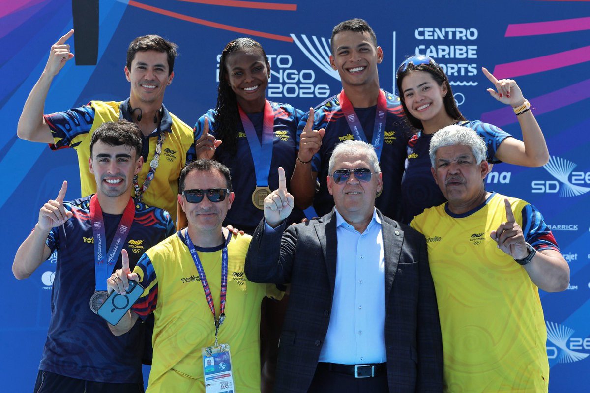 MinDeporteCol's tweet photo. 🗞️🇨🇴 El patinaje, campeón en los Centroamericanos y del Caribe y Colombia superó las 150 medallas.

🔗: https://t.co/TW6mAX4FQF https://t.co/utUWPasmY6