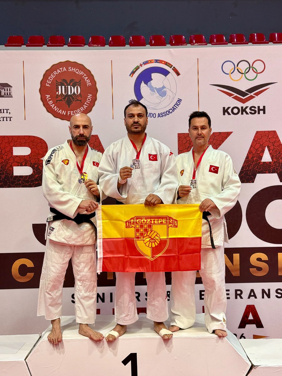 GoztepeOlimpik's tweet photo. 🥋Millilerimizden Balkan Dereceleri

1-2 Ağustos tarihlerinde Arnavutluk’un Tiran şehrinde düzenlenen Veteranlar Balkan Judo Şampiyonası’nda, milli sporcularımız büyük bir başarıya imza attı.

Sporcularımız, şampiyonayı
🥇 2 Altın
🥉 1 Bronz
madalya ile tamamlayarak bizlere büyük bir gurur yaşattı.

🇹🇷 Dereceye giren sporcularımız 🇹🇷
🥇M2 - 66 kg Yusuf AVCI
🥇 M4 -73 kg Gökhan YUSUFOĞLU
🥉 M2 - 90 kg Rıdvan ÇEVİK

Sporcularımızı tebrik ediyor, başarılarının devamını diliyoruz👏🏻

#GöztepeOlimpik #GöztepeJudo