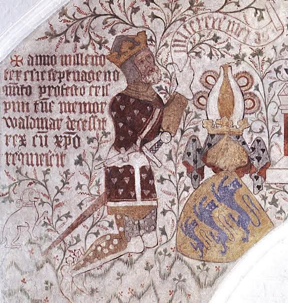 shainkman's tweet photo. On this day, but in 1332, the Danish king Christopher II died. When he did, the Danes decided there was no point electing a new king. Denmark had been leased to German noblemen who now lorded it over their various bits of Denmark.
>> https://t.co/jrIyYfyYf6