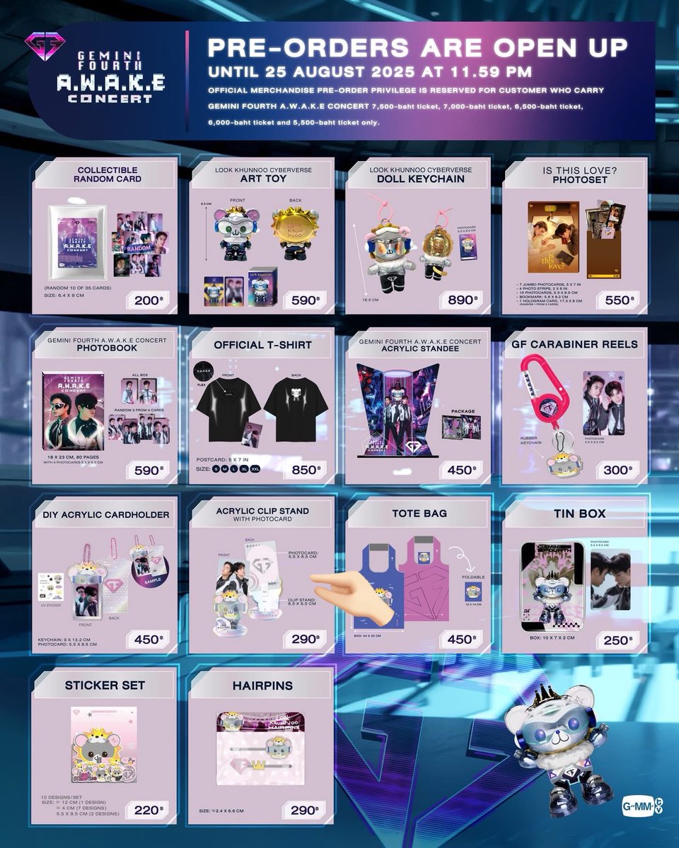 boringbutter's tweet photo. 🍒 wts / พร่อมส่ง Acrylic Clip Standee Gemini Fourth A.W.A.K.E Concert ไม่เคยแกะ/ใช้

— 290 thb

📮 30/40

ทักเดมได้ค่า

#ตลาดนัดเจมิไนน์โฟร์ท #ตลาดนัดgmm #ตลาดนัดgmmtv ลูกคุณหนู ลคน จมนฟ เจม โฟ้ด https://t.co/v79tpDQi8a