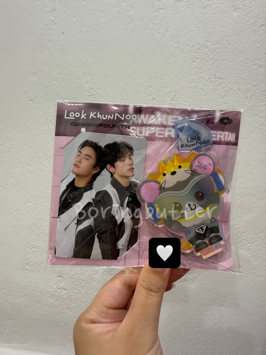 boringbutter's tweet photo. 🍒 wts / พร่อมส่ง Acrylic Clip Standee Gemini Fourth A.W.A.K.E Concert ไม่เคยแกะ/ใช้

— 290 thb

📮 30/40

ทักเดมได้ค่า

#ตลาดนัดเจมิไนน์โฟร์ท #ตลาดนัดgmm #ตลาดนัดgmmtv ลูกคุณหนู ลคน จมนฟ เจม โฟ้ด https://t.co/v79tpDQi8a