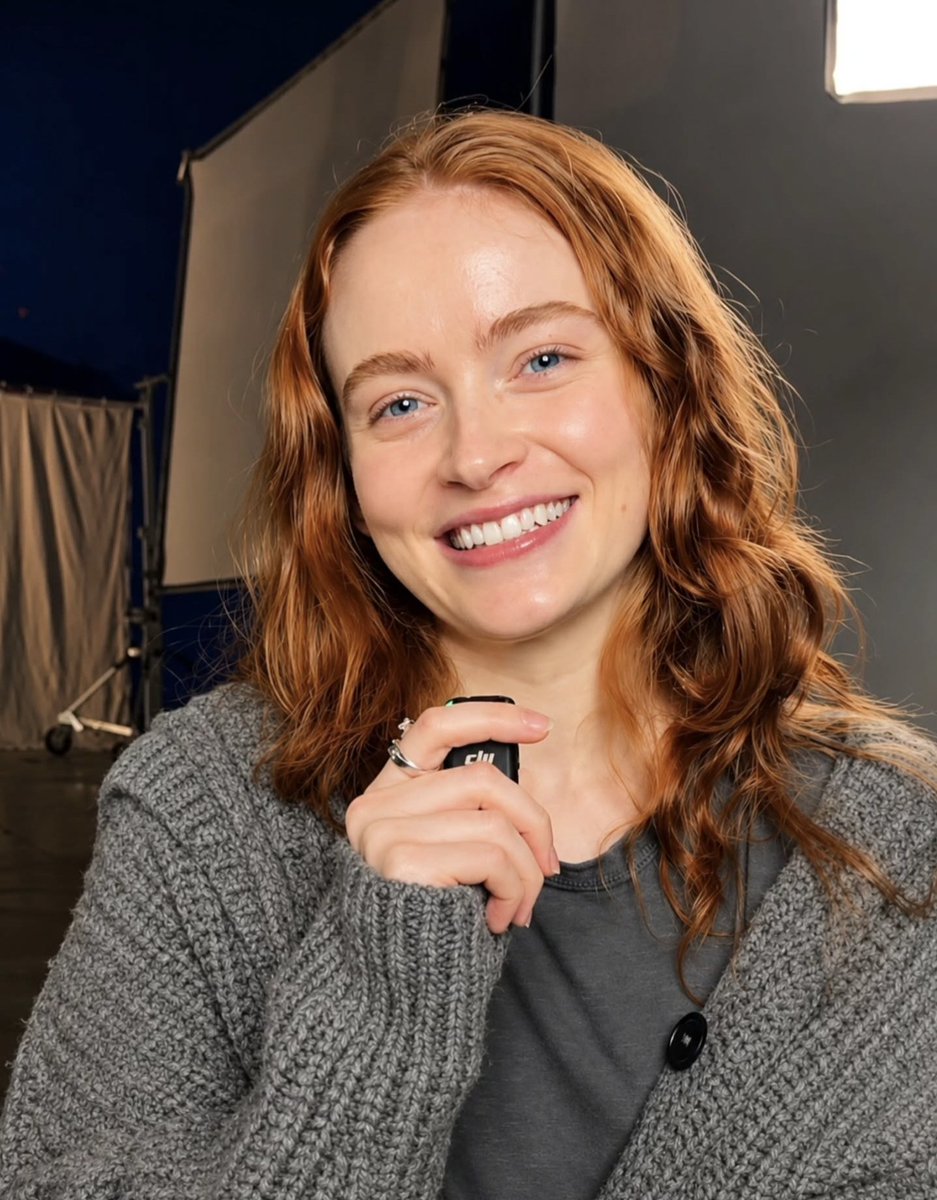 HollywoodCave's tweet photo. i even forget my CRUSH when I SEE sadie sink 🫶🥰 https://t.co/54rhTQWeAy