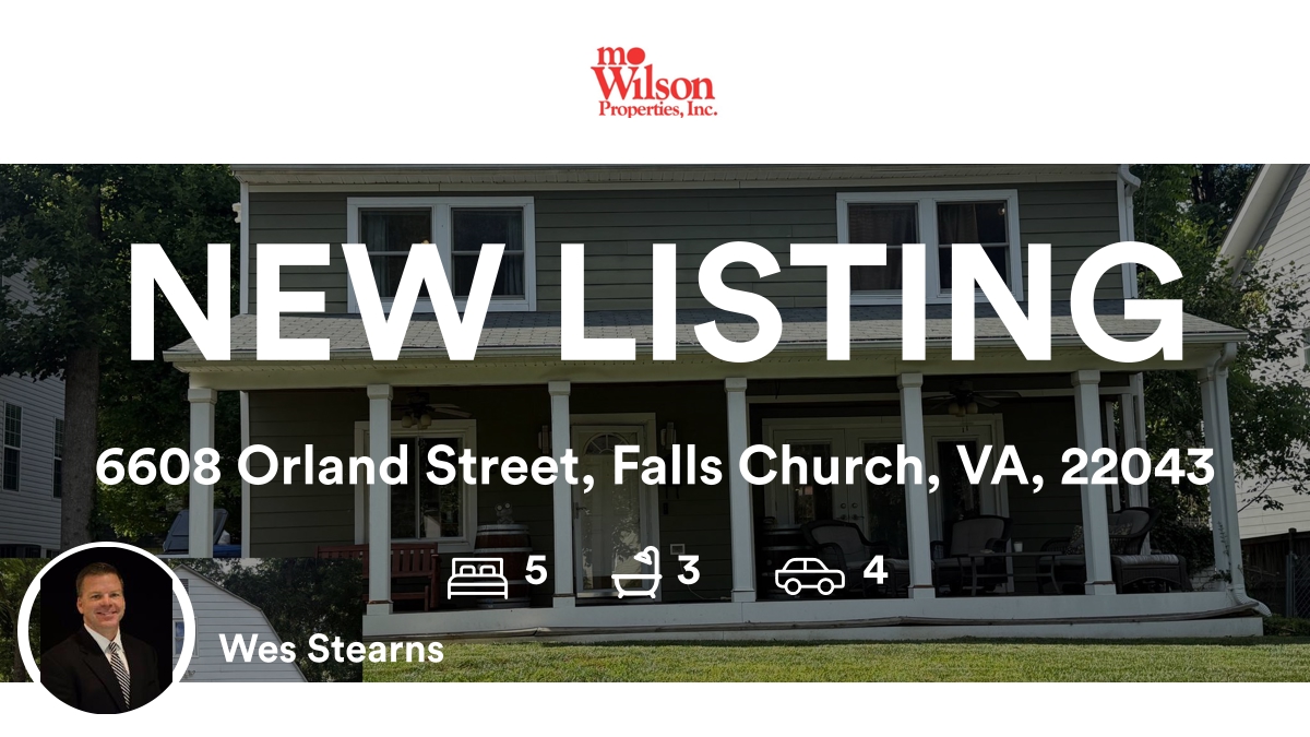 wesstearns's tweet photo. 🛌 5 🛀 3 🚘 4
📍 6608 Orland Street, Falls Church, VA, 22043

My latest listing on RateMyAgent.
VA 0225053331
https://t.co/tQ3JyOKvQC

...
#ratemyagent #realestate #MO_Wilson_Properties https://t.co/BH1cFDzQG3