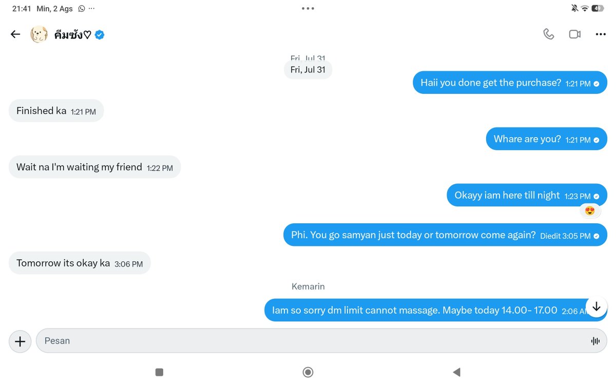 gabutcantik's tweet photo. ⚠️ SCAM WARNING / BEWARE OF THIS SELLER ⚠️

I recently got scammed. While it wasn't a huge amount, money is still money—and more importantly, these items were meant to be a gift.
I ordered 2 squishies from her account @callmekamsung
⚠️ 4772371037 ttb (WIPARAT N) https://t.co/McLxUEsI4p
