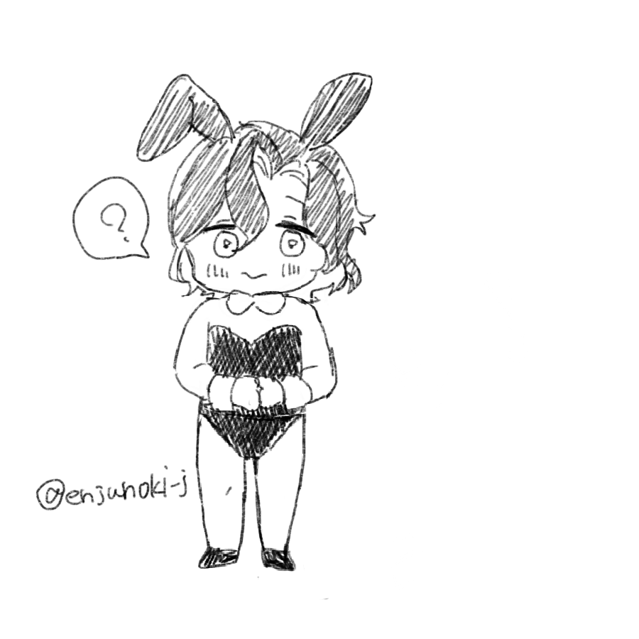 enjunoki_j's tweet photo. バニーの日間に合わなかった😢
リチャョンの幼ｮﾝくん🐰 https://t.co/cfoco6BbFi