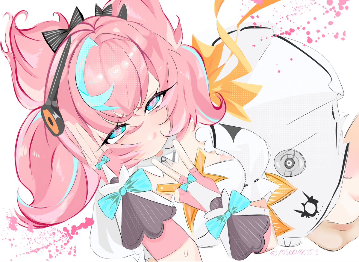 Mseomsss's tweet photo. 🩷Aria🤍 

It's very cute, I like it 

#イラスト #zenless  #ゼンゼロ #ZenlessZoneZero https://t.co/89LSUHVzm6