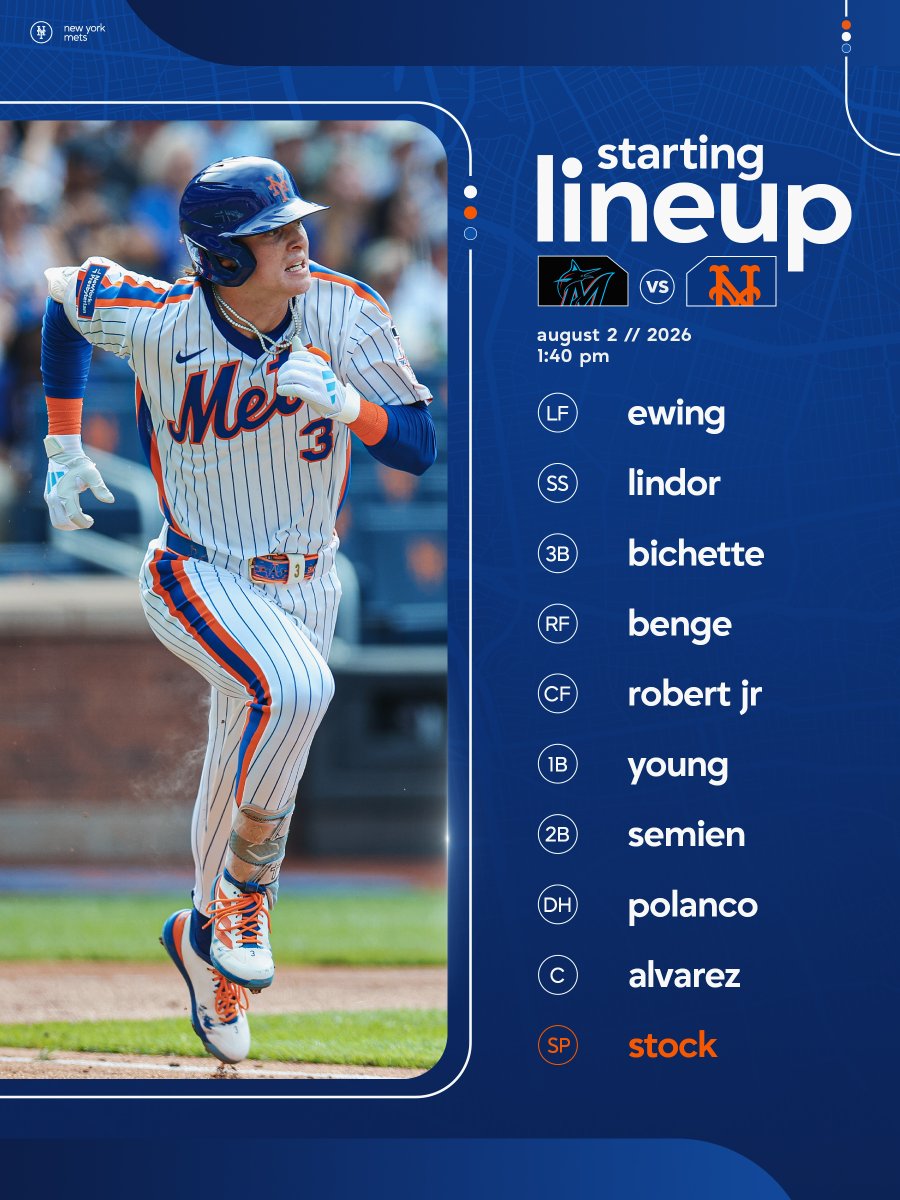 Mets's tweet photo. ⚾️ #LGM https://t.co/KIftHfnn8D