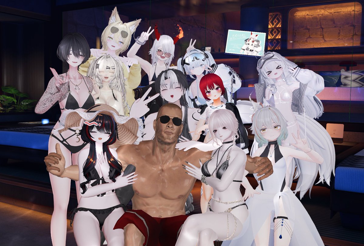 cheese_split3's tweet photo. 水着回でした。
最後のは2ちゃんねるで番号振られて誰がいいか選ぶやつ。
私もKOJIMAN GIRLSのなかにいます👀 https://t.co/m46tfkE5y7