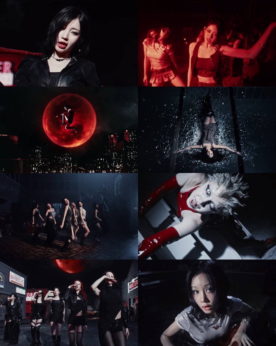 _inmusic_'s tweet photo. BABYMONSTER in the music video for “Moon.” https://t.co/kSai22nm0j