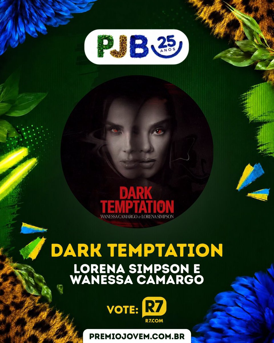 lsloversoficial's tweet photo. 📢 Lovers &amp; Lorenáticos, essa conquista também depende da gente!

Dark Temptation está concorrendo ao Prêmio Jovem Brasileiro na categoria “Clipe Bombástico”. 

Vamos unir forças por Lorena Simpson e Wanessa e mostrar o poder do nosso fandom. 🖤🩸

🔗 https://t.co/8dti7hlOIq https://t.co/YmtUQjhttG
