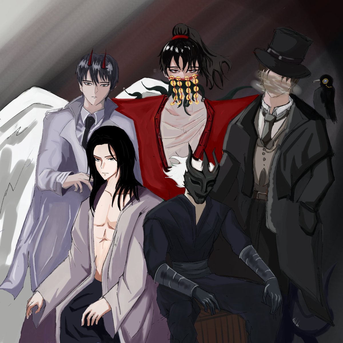 lxpxz_HL's tweet photo. Kim dojka,Fang Yuan,Sunny, Klein moretti y li houwang 
#shadowslave #lotm #orv #reverendinsanity https://t.co/0roydRZm5e