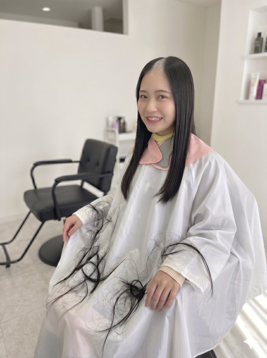 CutShave_hAIr's tweet photo. #女子高生の放課後ヘアカット
〜青春に響くバリカンの音～　Vol.31

#坊主女子AI生成画像 https://t.co/pZ6dYD4WD1