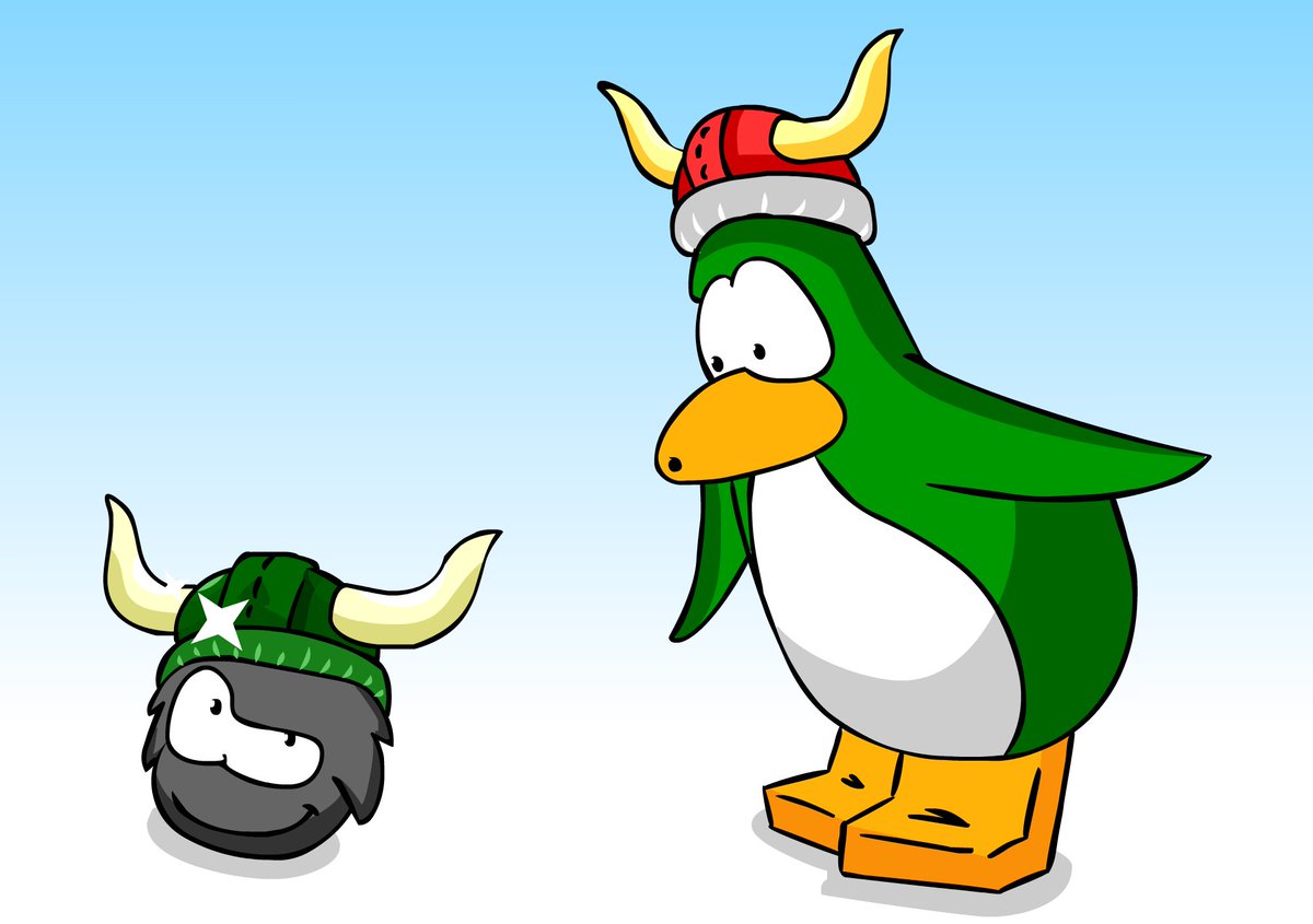 IglooLane's tweet photo. Guess I can see the context... Hi! I draw penguins! (and puffles.) https://t.co/2N4SfHUyIO