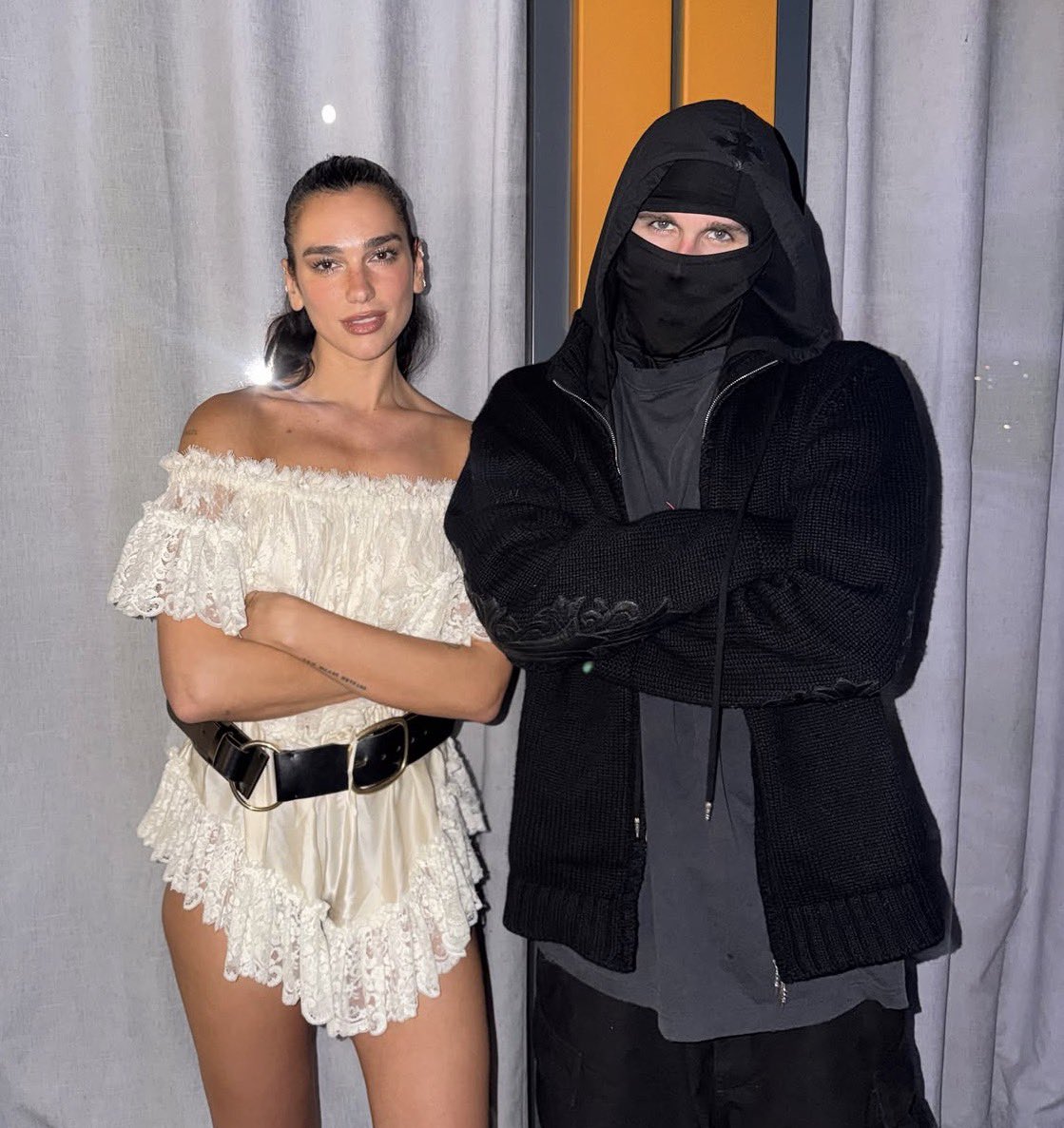 OnThinlce's tweet photo. Dua Lipa &amp; EsDeeKid (2026) https://t.co/5tZc9OtVv5