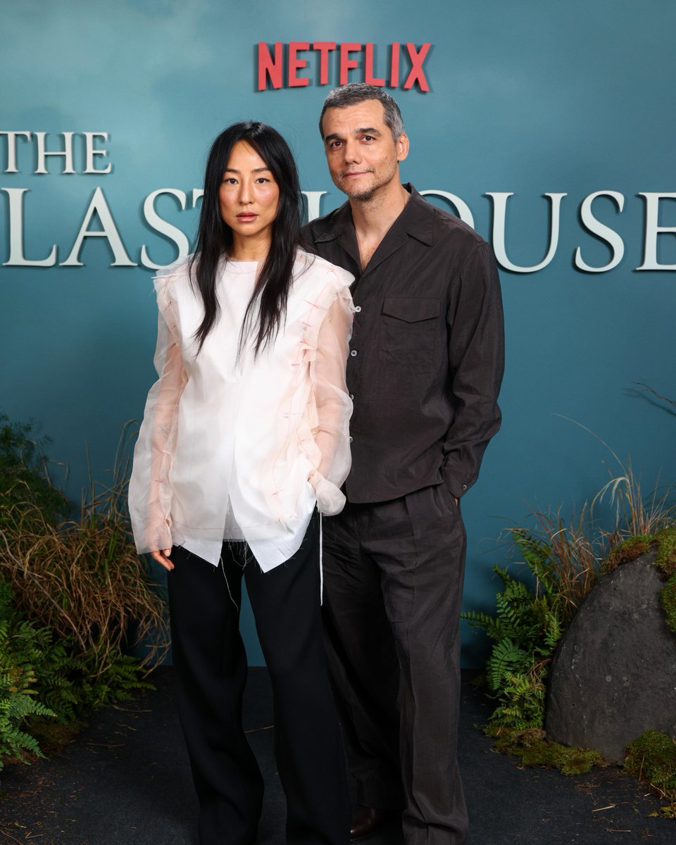 netflix's tweet photo. Greta Lee and Wagner Moura in London.

Their new thriller, The Last House, premieres AUGUST 7. https://t.co/XcL27R0iOq
