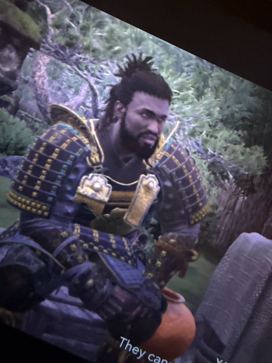 lesmac23's tweet photo. @WWE   @Ubisoft      Why this look like Oba Femi https://t.co/a74Sy05hPH