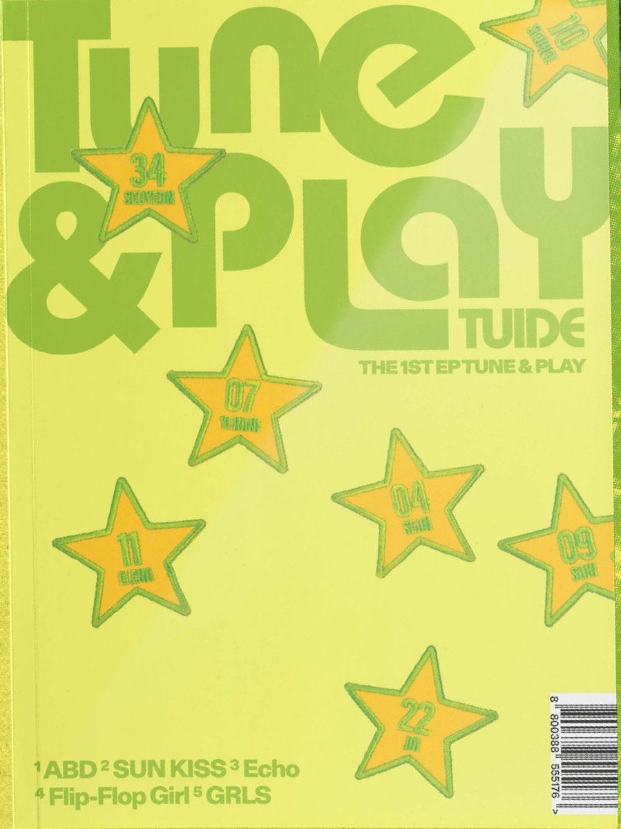 tuidepics's tweet photo. TUIDE unveils the tracklist for album 'Tune &amp; Play'.

1. ABD
2. SUN KISS *Tittle Track
3. Echo
4. Flip-Flop Girls
5. GRLS

#TUIDE #튜이드 https://t.co/D3TAQRTkkt