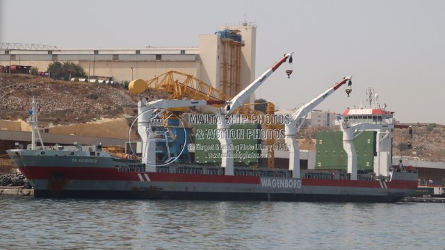 Shipguru's tweet photo. #chinesebuilt and #dutchowned #generalcargoship #TAAGBORG #discharging her #cargo at #grandharbourmalta - 21.07.2026 - https://t.co/nfgboxc3g3 - NO PHOTOS can be used or manipulated without our permission @RoyalWagenborg @ShipsInPics @Rich_Ships @worldshipsoc @ShippingSummit https://t.co/R35Czs4xCo
