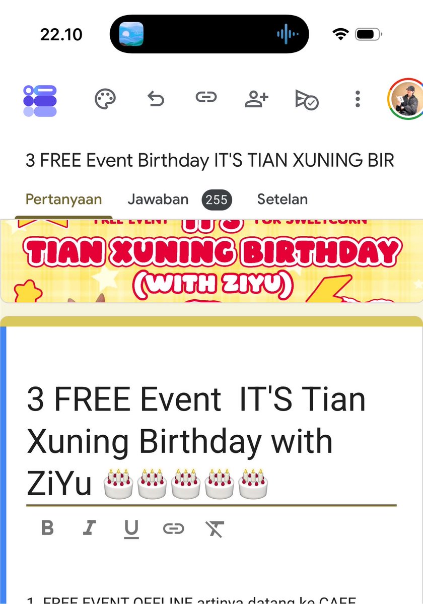TianZiyuEvent's tweet photo. Hari ini ke MRT BlOK M ada ZiYu LED🩵🤍 dan bertemu mimi, 

serta yang daftar Tian Xuning Birthday with ZiYu sudah menyentuh 255 orang❤️‍🔥, padahal baru hari ini regist. IMPACT TIANZIYU KEREN BANGET MIMI INDONESIA. 

Para sponsor adalah team kami mimi, mereka senang dengan antusias kalian mimi💛🩵🤍❤️‍🔥☺️☺️❤️😘 

semoga beruntung mimi!

TOP1 of the 00-05 Pioneer Group selection: @我是梓渝_ "Quagmire" - a special atmosphere of honor. 

📍Jakarta MRT Blok M Station 

#TencentMusicChartTop30YoungSingers 
#Ziyu #TianXuning