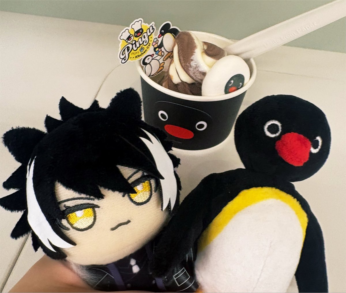 szkszkszk777's tweet photo. マリンワールドがピングーコラボ期間中だったので行ってきた！！メインのペンギンゾーンは屋外だったからめっちゃ暑かったけどピングーいっぱいで可愛かった！！！ https://t.co/VuPQ4bKIUp