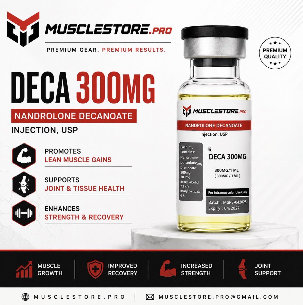 MusclestorePro's tweet photo. Built for performance. Backed by science.
Whether you're chasing strength, size, or faster recovery, the right gear helps you stay consistent and perform at your best.
https://t.co/MG4YPqfeJx
musclestore.pro@gmail.com

#MuscleStorePro #ForLegendsOnly #USA #GymLife #Bodybuilding https://t.co/COI6D0g89V