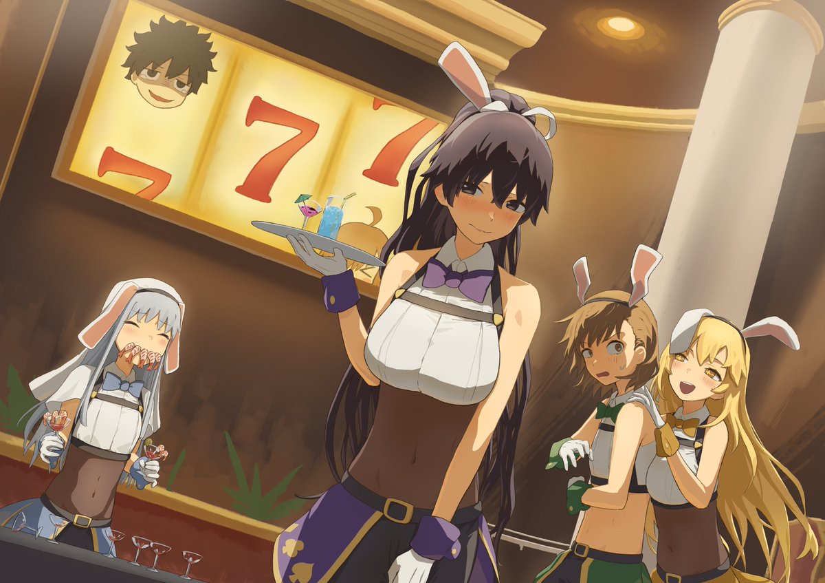 tatararashi's tweet photo. Casino Bunnies https://t.co/iWpAH2q3Y9