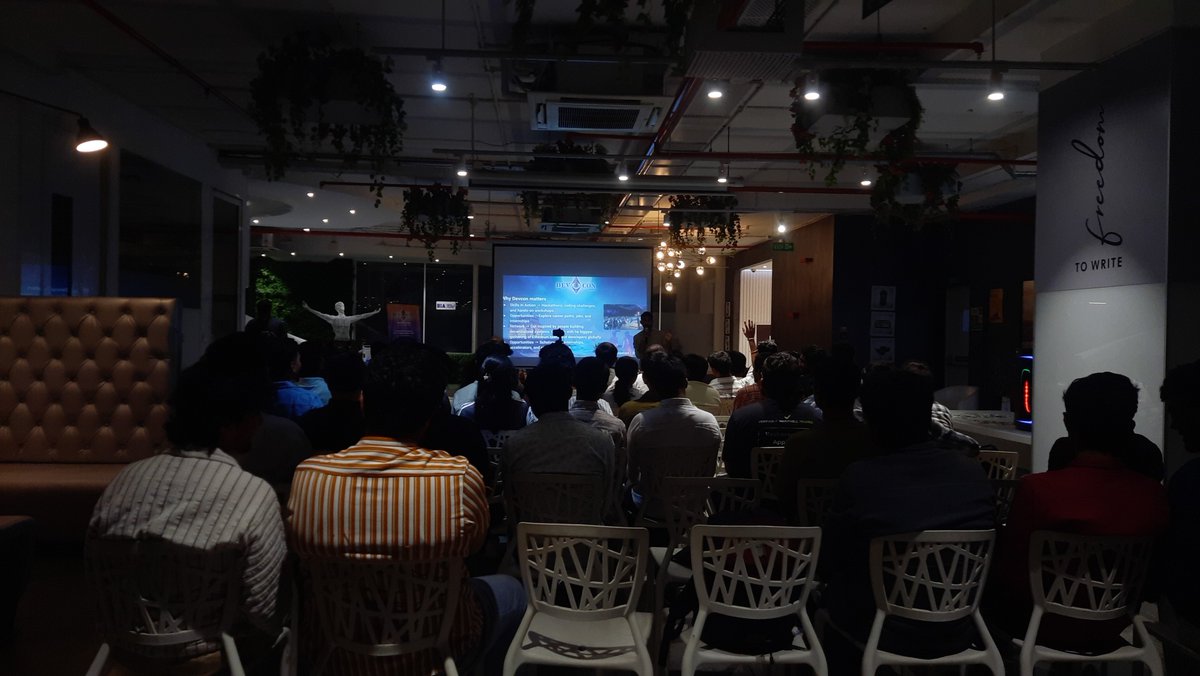 Sawhil_web_3's tweet photo. ๐ฆ Attended Road to Devcon Pune by @EthereumPune ! ๐
Always exciting to be surrounded by passionate Ethereum builders, developers, and Web3 enthusiasts. The energy was unmatched! ๐ @ethereum
@ethereumfndn #RoadToDevcon #Ethereum https://t.co/IUMsMZnOzl