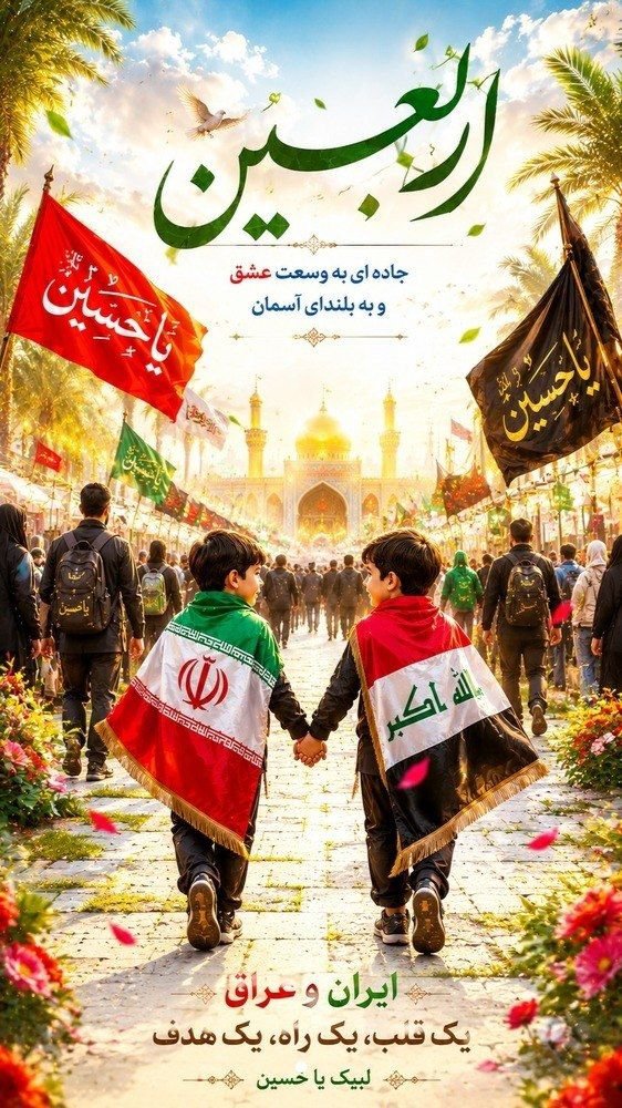 Aramesh12_8's tweet photo. در میانه جنگ روایت‌ها، هر قدمِ زائر، تیری به قلبِ دروغ‌های رسانه‌ای است. #یا_لثارات_الحسین
 #عاشقان_حسین https://t.co/Yc3rbfs9VI