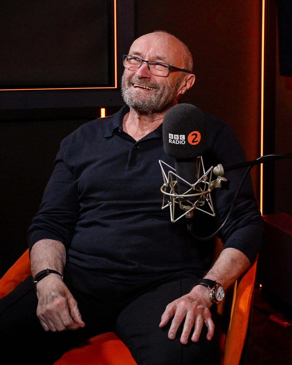 PhilCollinsFeed's tweet photo. Phil’s new interview with Vernon Kay for “Tracks of My Years” - reflecting on ten songs that have soundtracked his life, is available now.

Listen on BBC Radio 2 this week &amp; BBC Sounds | Watch on BBC iPlayer (UK) &amp; YouTube. https://t.co/6gq5nIeSuy
