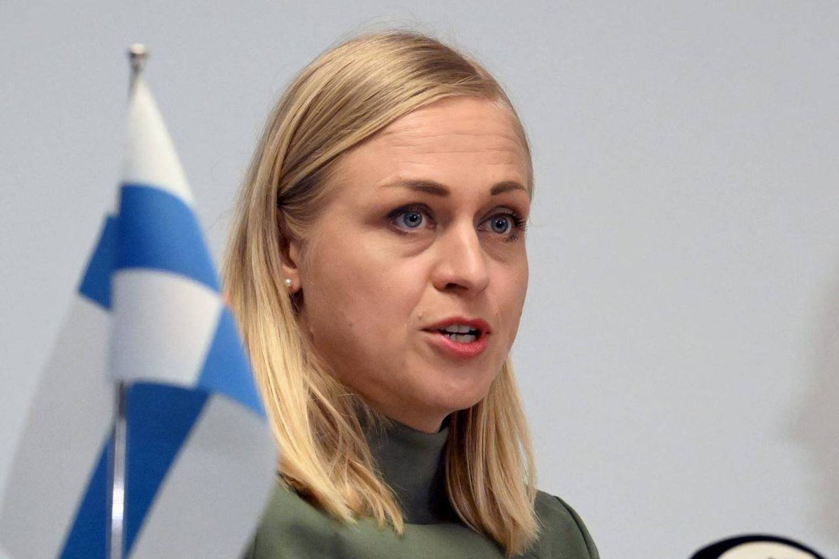 DakdaR22's tweet photo. - Elina Valtonen- Foreign Minister of Finland:

"NATO is an alliance for defence. It is not there to threaten Russia or anybody else. Finland is not a threat to Russia, not as a NATO member, and obviously not before.

No one from outside is threatening Russia or its territory. Instead, Russia sees obstacles to its own expansionist ambitions. The greatest threat to Russia is Russia itself and the Russian idea"

She is great..
Absolutely corectly 
😉