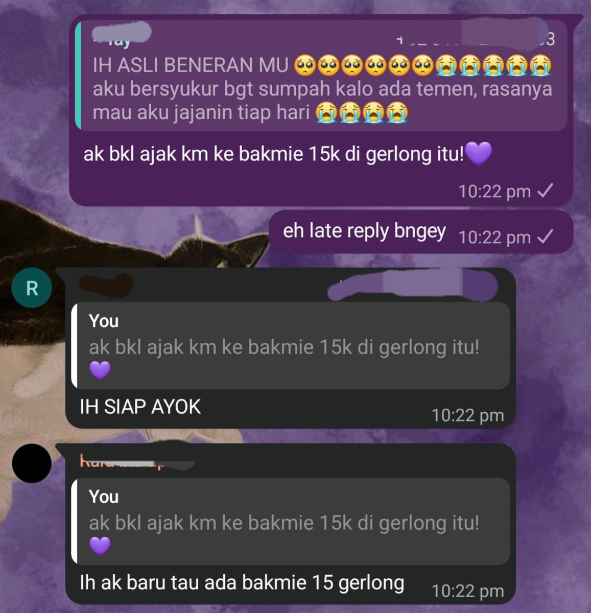 beabaebow's tweet photo. HOW IT FEELS MEMBERITAHU SI BAKMIE MANTAP DI GERLONG ITU🤤🤤🤤 https://t.co/fr2s7v5OIX