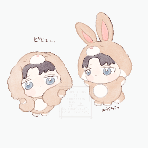 nishin32's tweet photo. お耳長くなったの…どして…🐇🐇 https://t.co/N79hgU4VWu