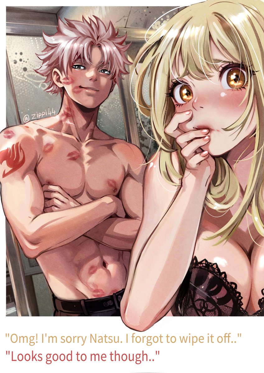zippi44's tweet photo. "Proud bf.."😏
What better reason I need to draw these two than Horo Mashima returning with a spin off ✨️

#nalu #fairytail #hiromashima #myart https://t.co/XQYcKoxVRG