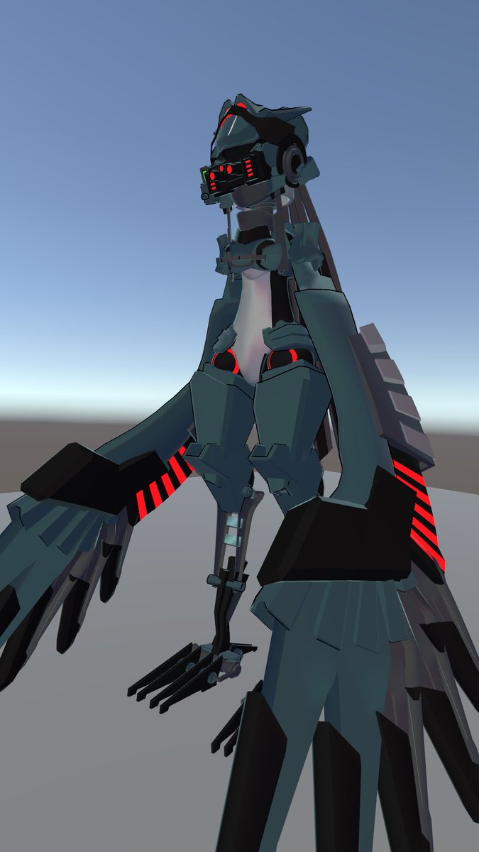 tanagi_boboboei's tweet photo. ハーピー型ロボ娘を作るなどした https://t.co/RiJK1acoi2