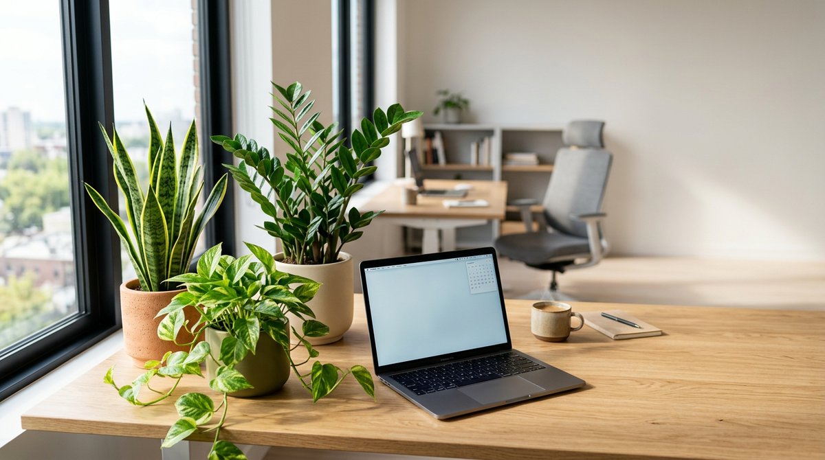 manikart's tweet photo. A workspace feels different when there's a little greenery nearby. 🌿

Office plants can make your desk feel more welcoming, add natural beauty, and bring a refreshing touch to everyday work.

Sometimes, one healthy plant is all it takes to brighten the room.

#OfficePlants https://t.co/9icirN5prc