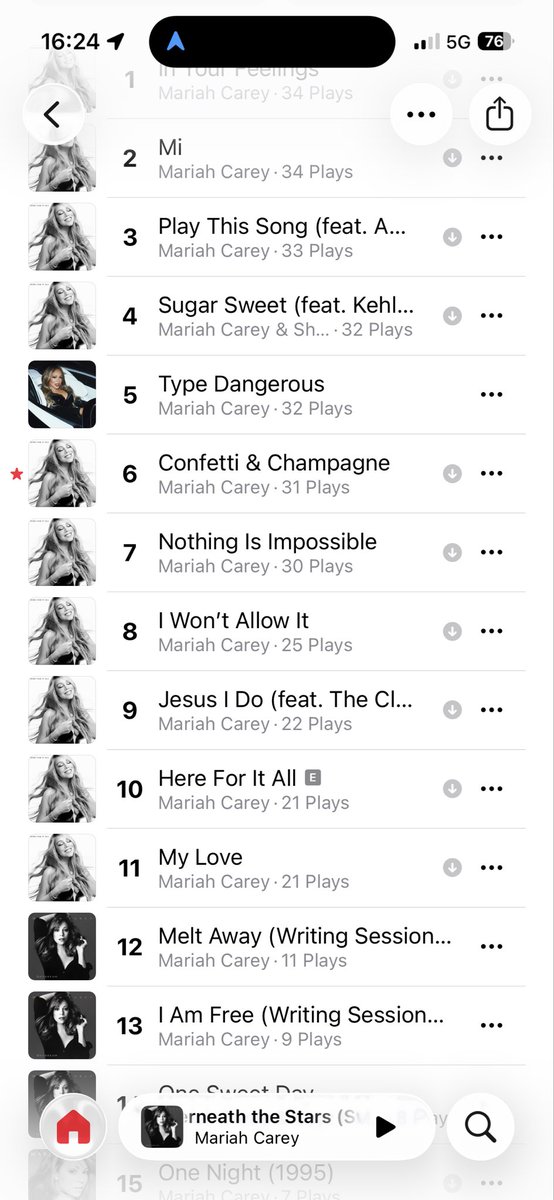 eclark1602's tweet photo. Still can’t get enough of HFIA but @MariahCarey those writing sessions on #daydream30🙏👏🫠🩷🥰 https://t.co/nJuk2N9kW6